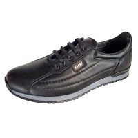 Pantofi barbati sport din piele naturala - Model Luis Negru